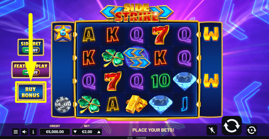Side Strike Buy Feature