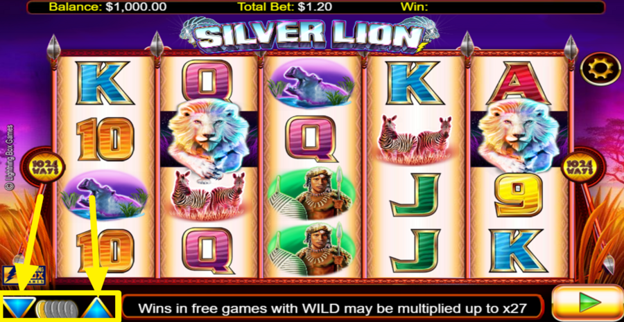 Silver Lion Adjust Bet