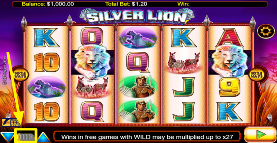 Silver Lion Max Bet