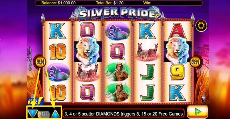 Silver Pride Adjust Bet