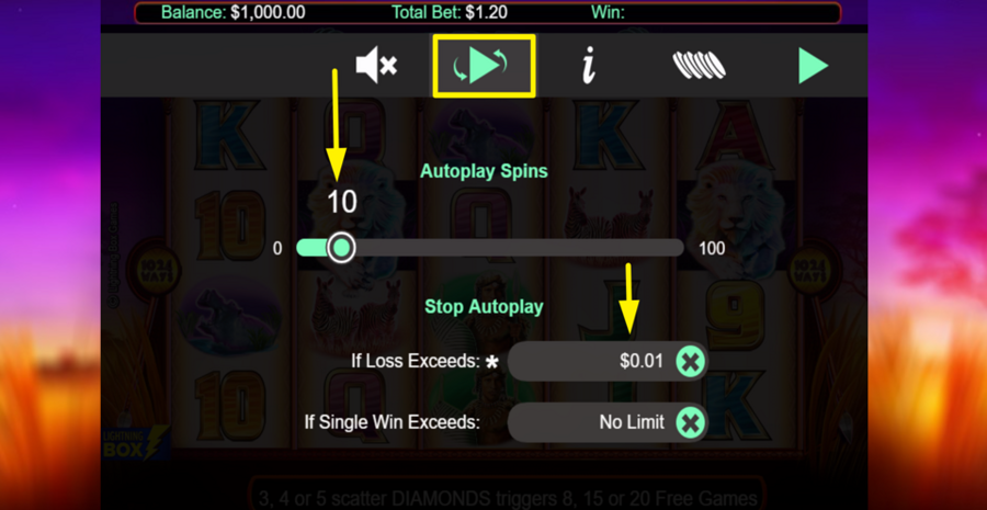 Silver Pride Autospin Feature