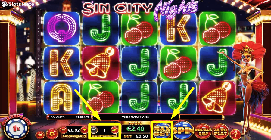Sin City Nights Choose Bet