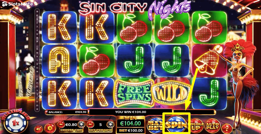 Sin City Nights Spin