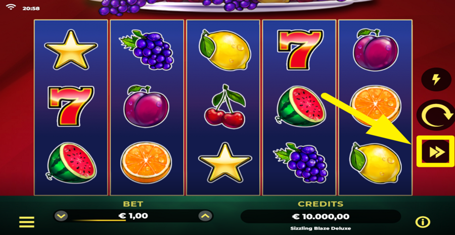 Sizzling Blaze Deluxe Autoplay
