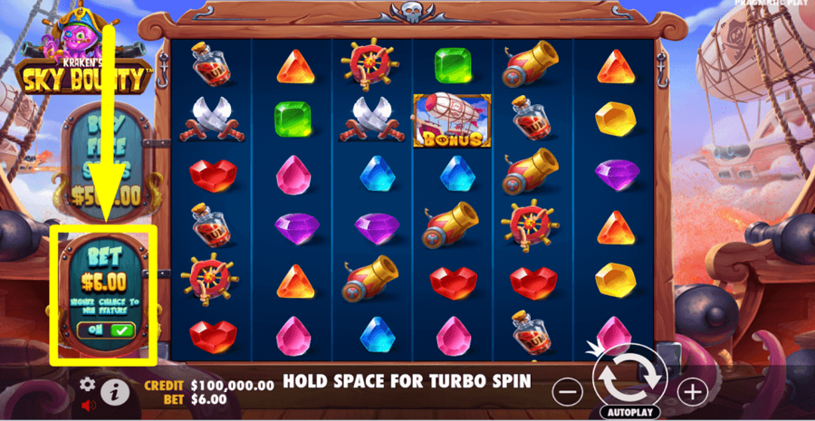 Sky Bounty Chance Feature
