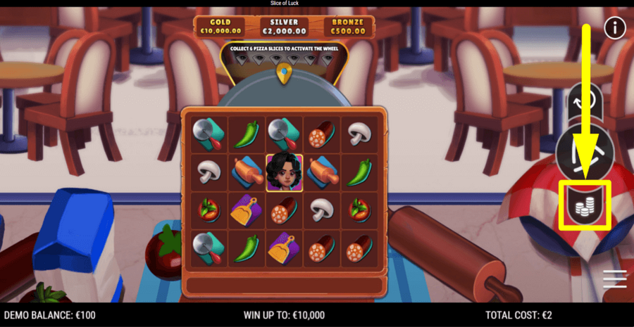 Slice Of Luck Bet Value