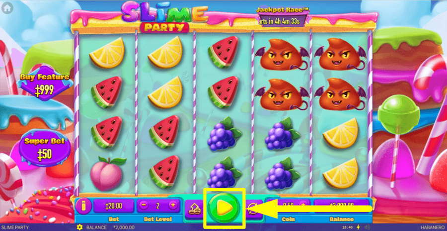 Slime Party Play Button