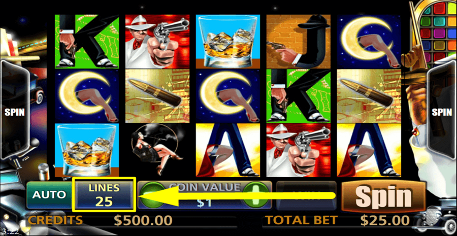 Slot Boss Adjustable Paylines