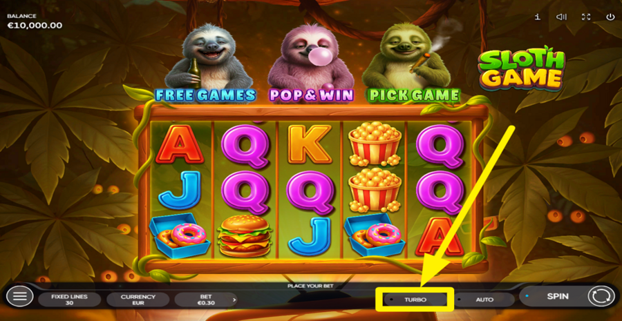 Sloth Game Turbo