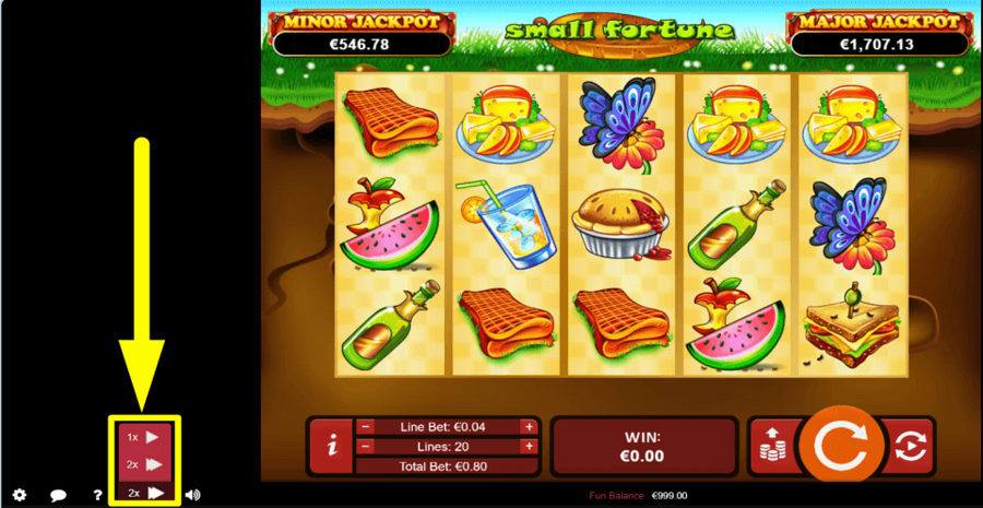 Small Fortune Game Speed