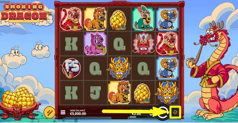 Smoking Dragon Autoplay Feature