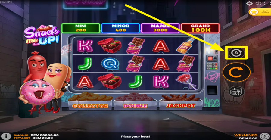 Snack Me Up Autoplay