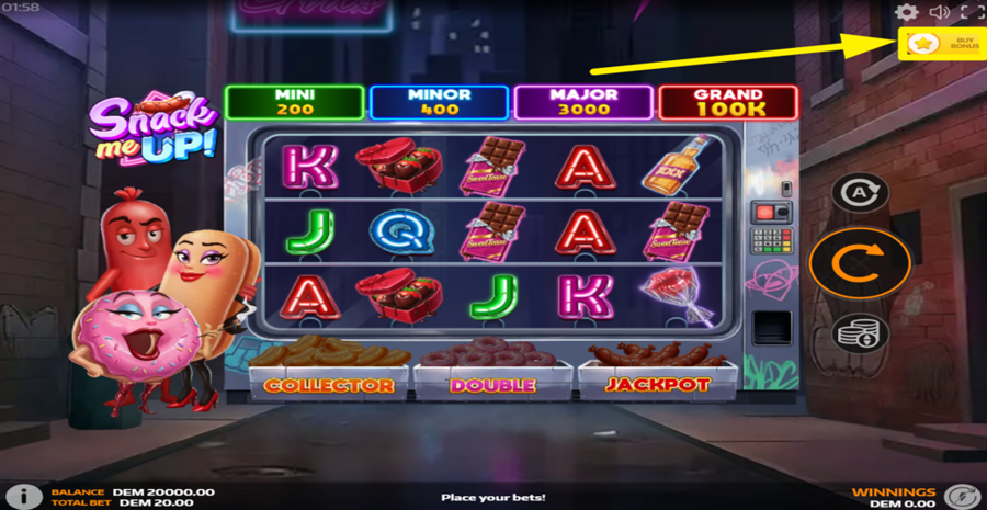 Snack Me Up Buy Bonus