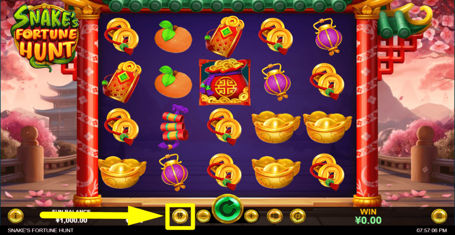 Snakes Fortune Hunt Turbo Feature