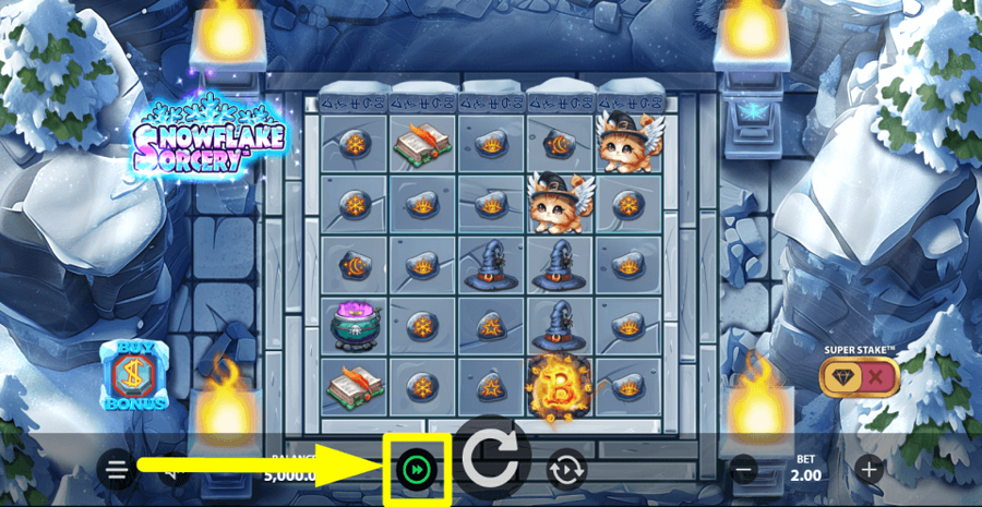 Snowflake Sorcery Turbo Feature
