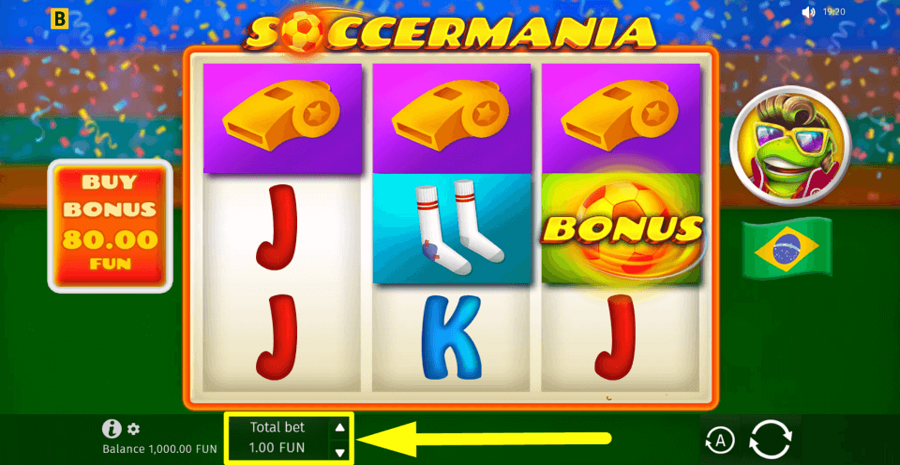 Soccermania Bet Value