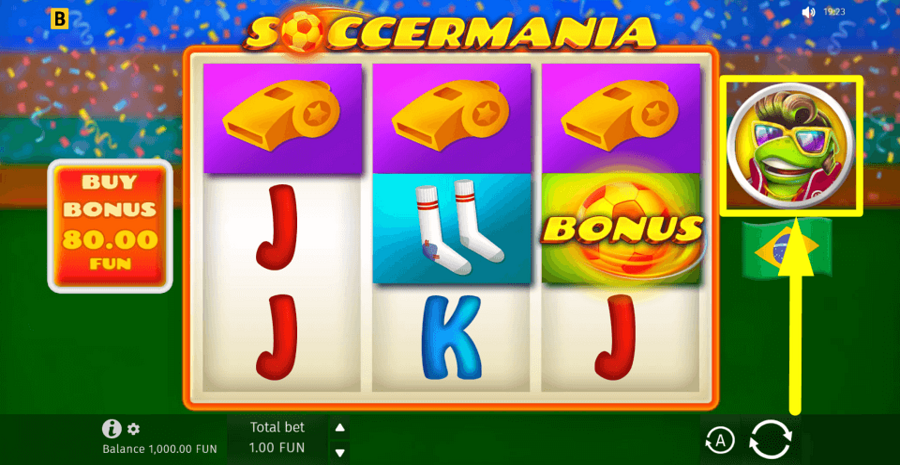 Soccermania Substitute Player