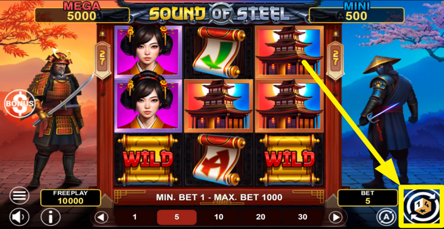 Sound Of Steel Hold And Win Spin