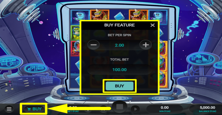 Space Attacks Dream Drop Buy Feature