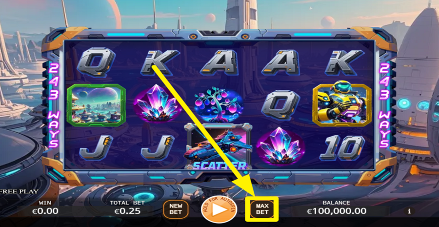 Space Colonization Max Bet