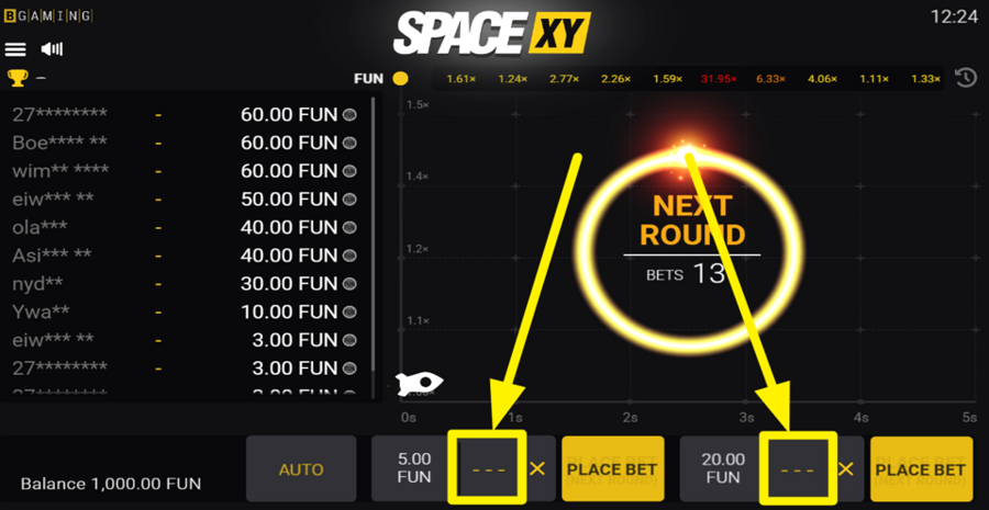 Space Xy Adjust Multiplier