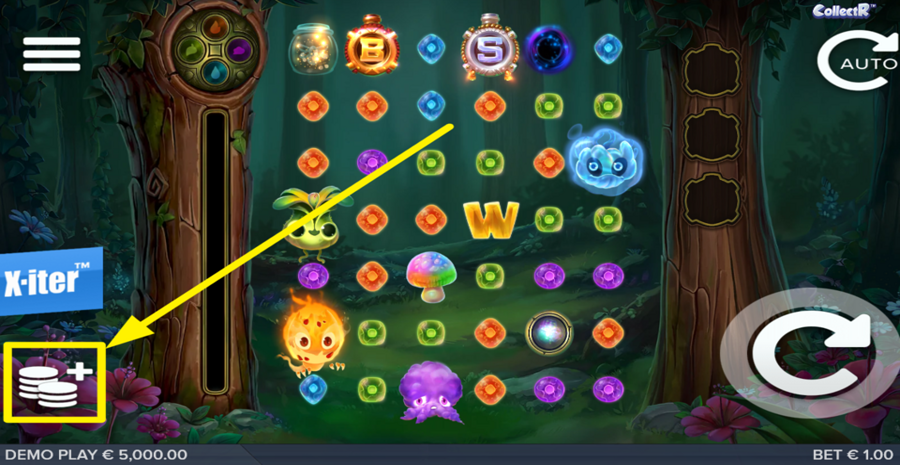 Spark Of Creation Adjust Bet