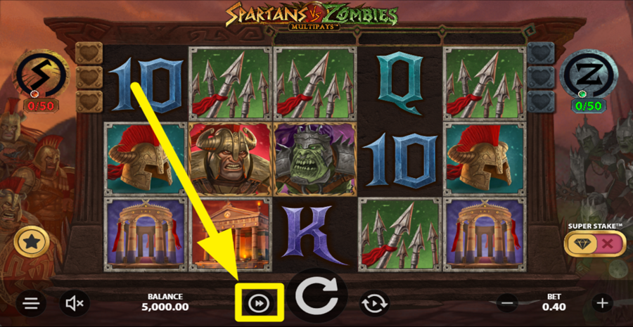 Spartans Vs Zombies Multipays Turbo