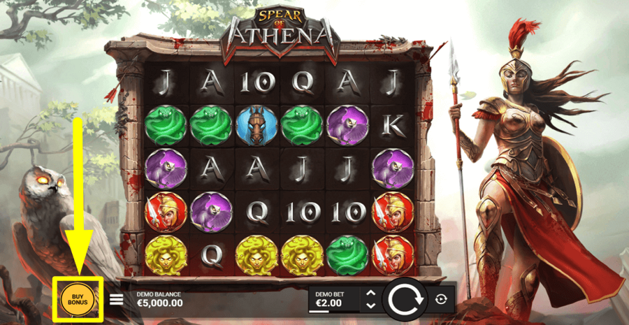 Spear Of Athena Buy Feature