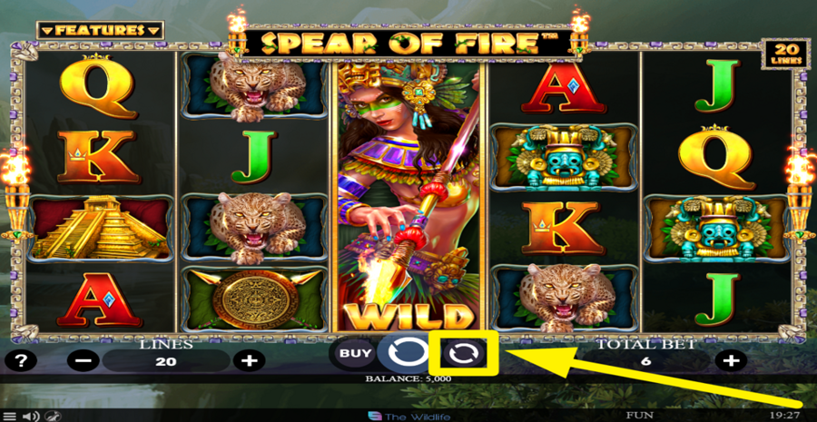 Spear Of Fire Autoplay