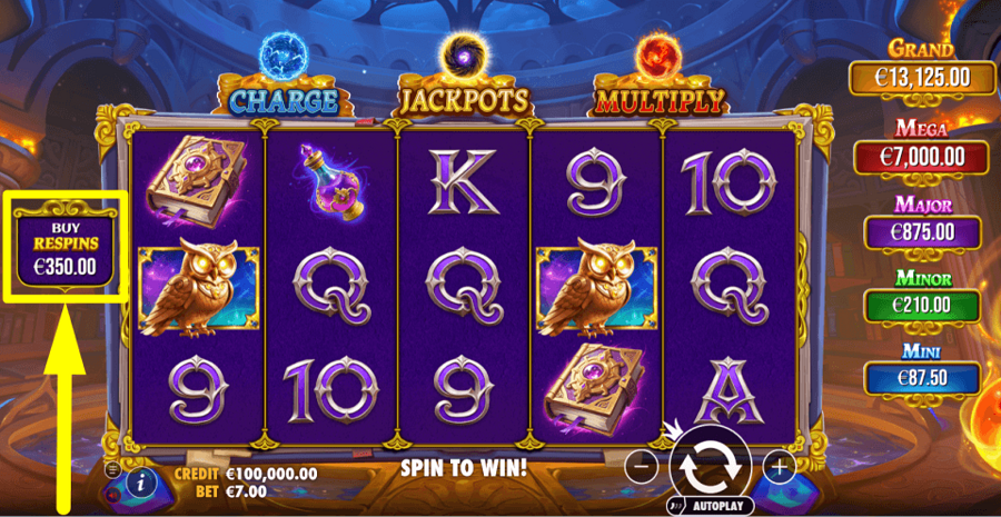 Spell Master Buy Feature