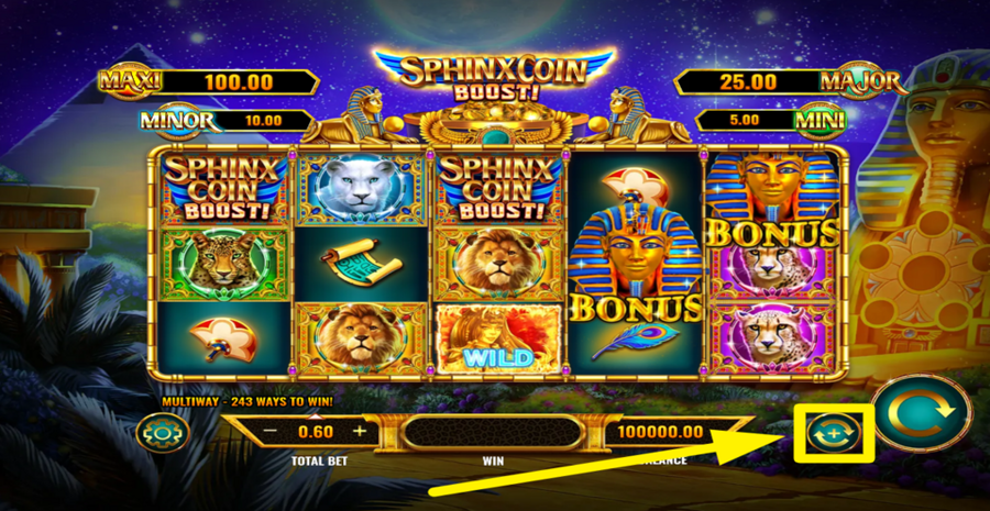 Sphinx Coin Boost Autoplay
