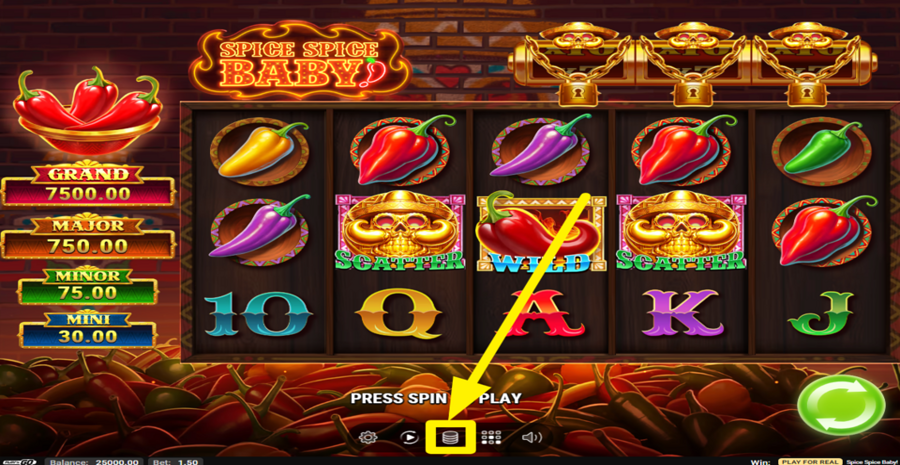 Spice Spice Baby Adjust Bet