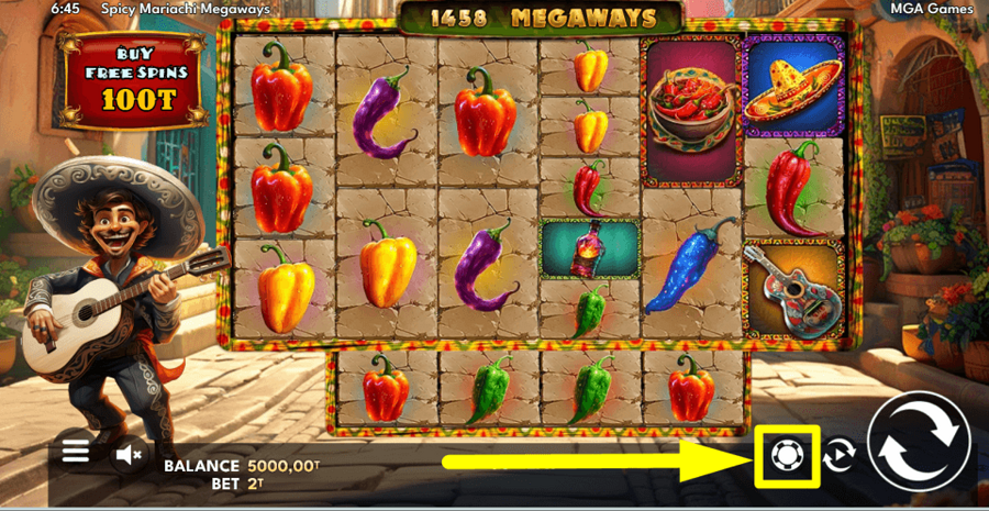Spicy Mariachi Megaways Bet Value