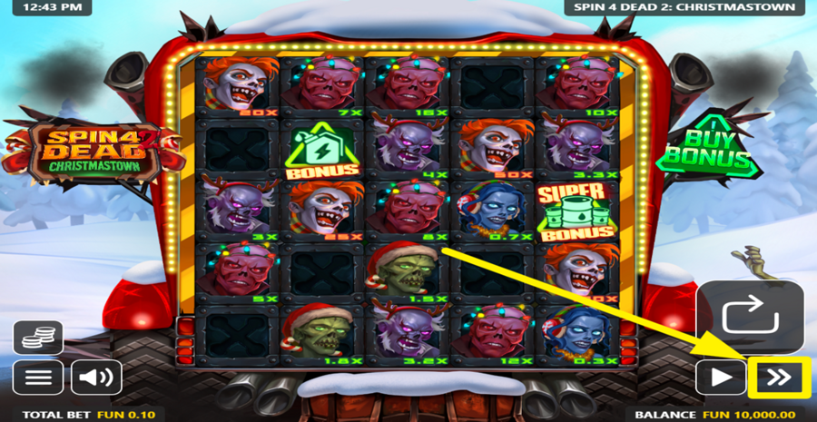 Spin 4 Dead 2 Christmastown Turbo