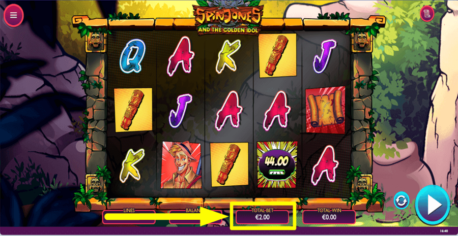 Spin Jones And The Golden Idol Bet Value