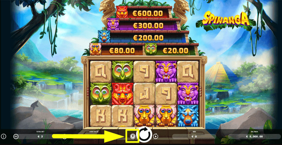 Spinanga Turbo Spin Feature