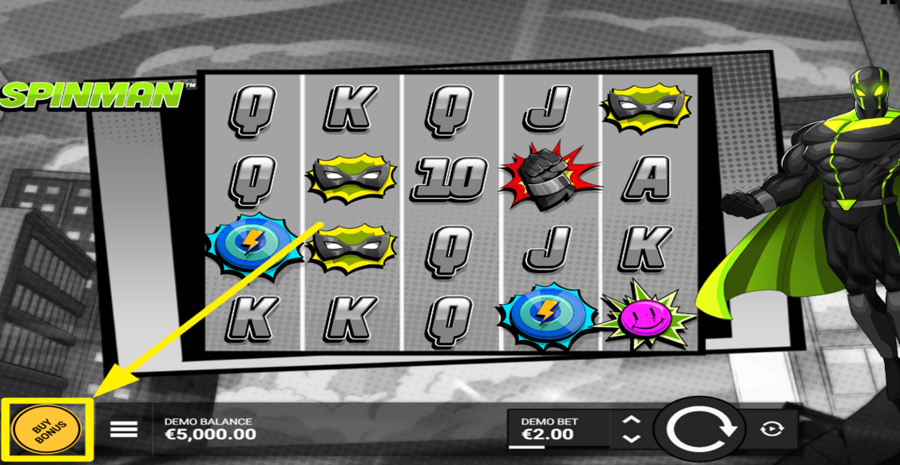 Spinman Buy Bonus