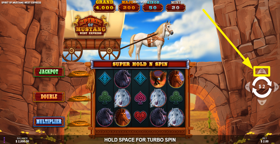 Spirit Of Mustang West Express Autoplay