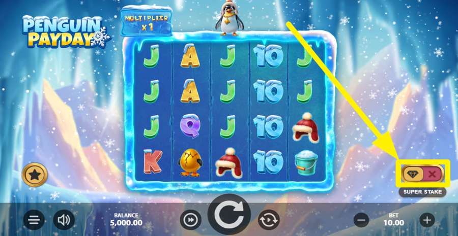 Stakelogic Penguin Payday Super Stake