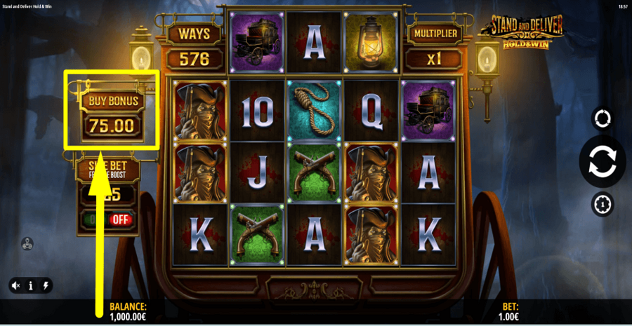 Stand And Deliver Buy Feature