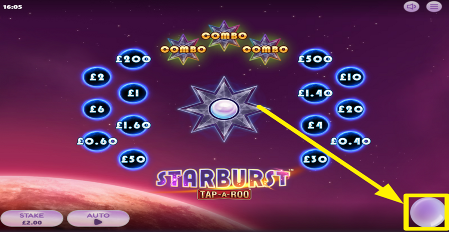 Starburst Tap A Roo Play