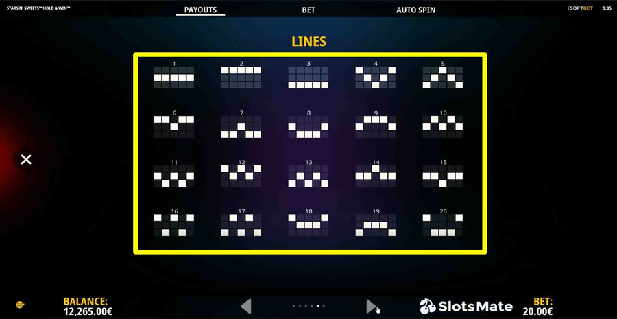 Stars N Sweets Hold And Win 2