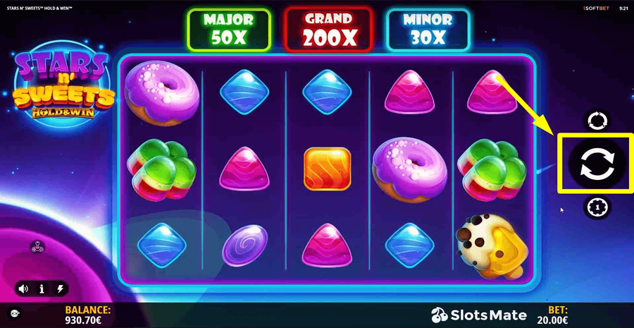 Stars N Sweets Hold And Win 3