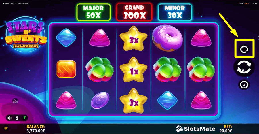 Stars N Sweets Hold And Win 4