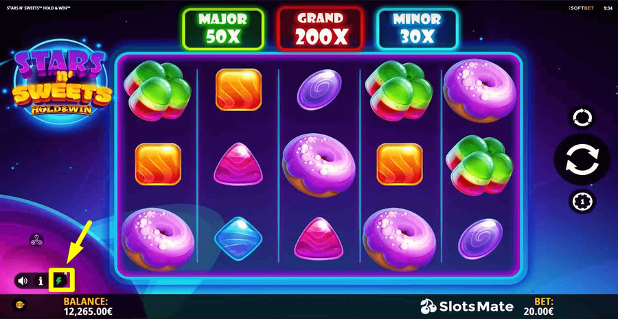 Stars N Sweets Hold And Win 5