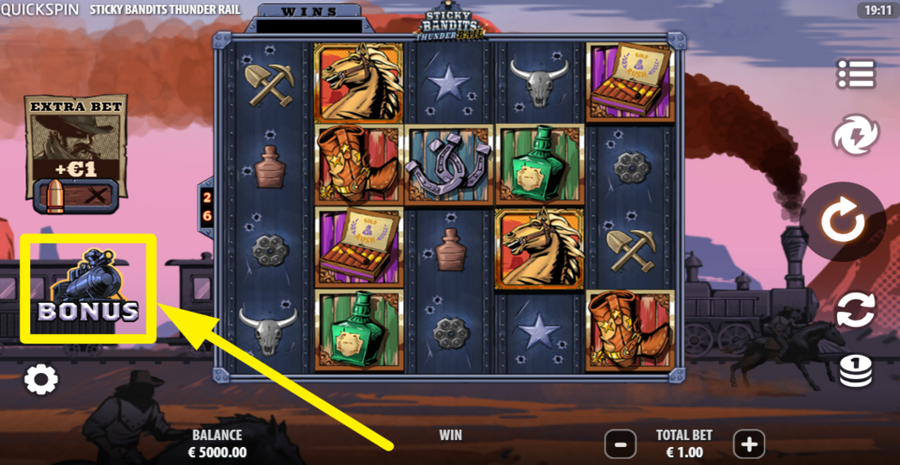 Sticky Bandits Thunder Rail Buy Bonus