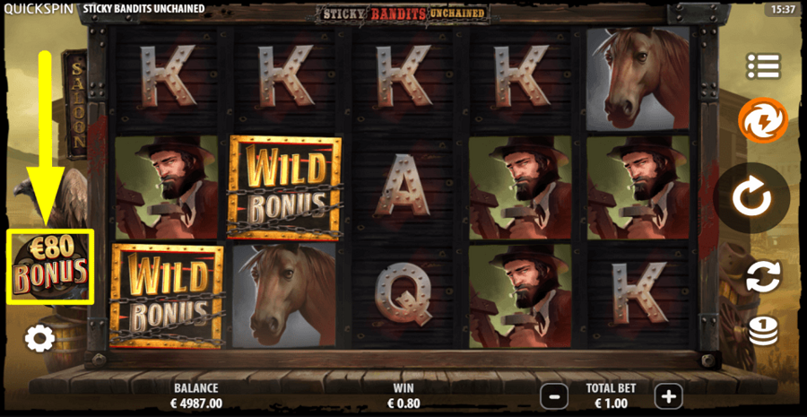 Sticky Bandits Unchained Bonus Feature