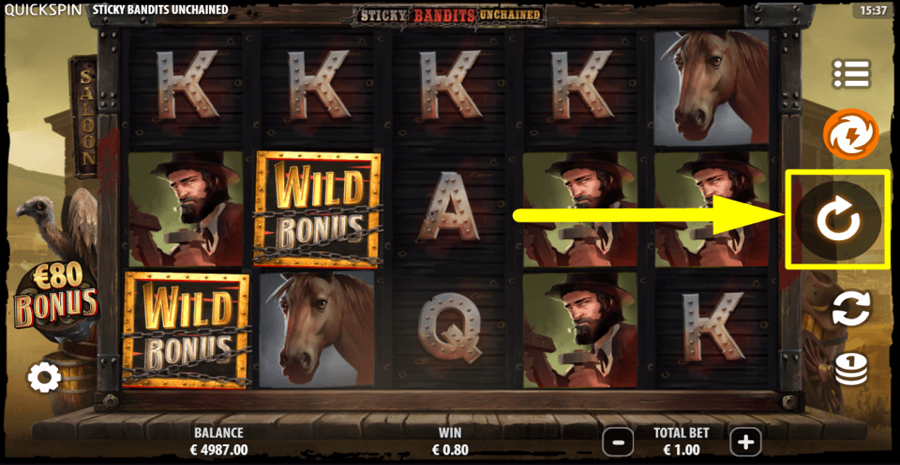 Sticky Bandits Unchained Play Button