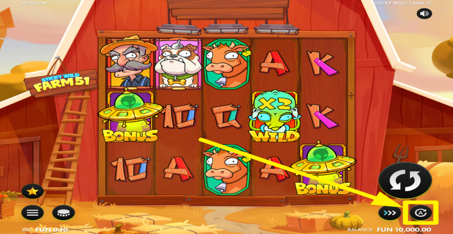 Sticky Wild Farm 51 Autoplay
