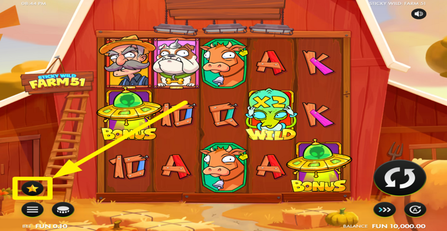 Sticky Wild Farm 51 Buy Bonus